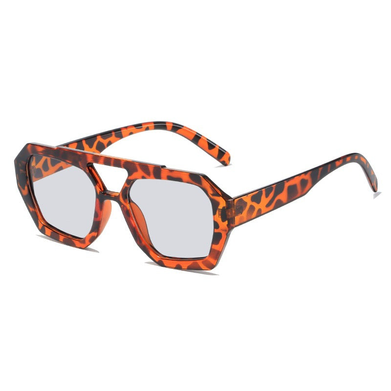 Gafas de sol de PC de doble vigas cuadradas al por mayor